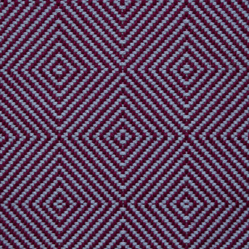 Tais d'escalier 100% laine, Large diamond Fuchsia
