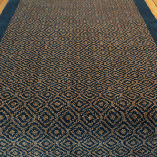 Axminster Stair runners, Diamond Grey & Peacock