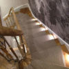 Diamond flatweave ivory, Stair runners