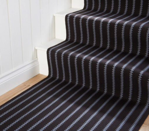 Tapis d'escalier tissé plat, Stripes collection ZIP