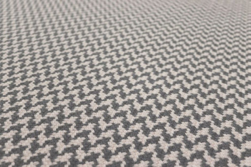 Tapis d'escalier, 100% laine, Houndstooth Nickel