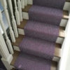 Stair runners, Large Diamond flatweave Fuschia