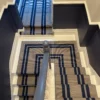 Stair runner PNT27 French Blue, 100% Wool.