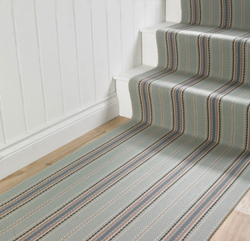 flatweave Stair runner, Kelly JD Celadon