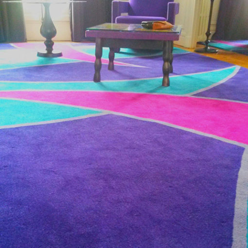 Tapis tuftés, sur mesure