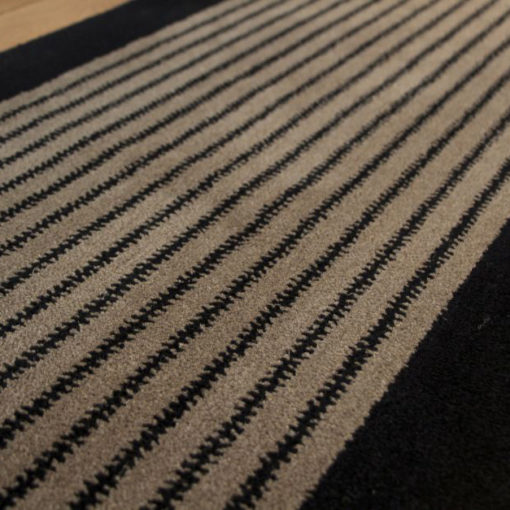 Moquette d'escalier, Axminster, ZIP I Black & Grey