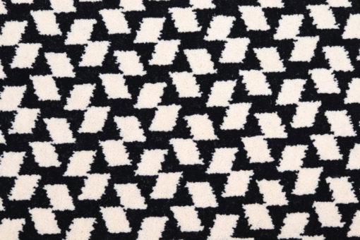 Moquette velours, Axminster, Jewel Black & Ivory