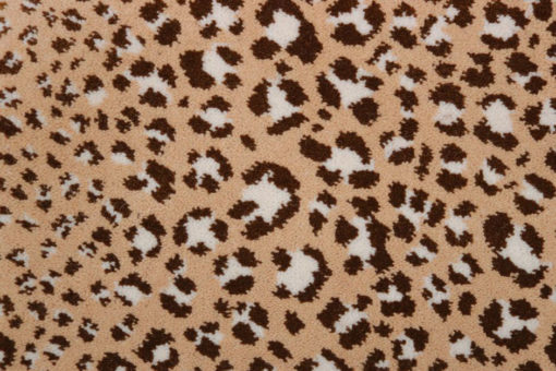 Axminster wool carpet, Leopard I Beige and brown