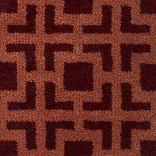 Moquette velours, Axminster, Tamise 2, Autumn Red