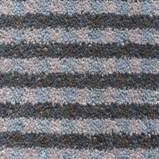 Moquette velours, Axminster, Vichy Blue