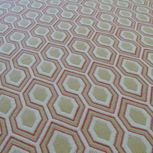 Tapis d'escalier, tissé à plat, Hex, Sisal