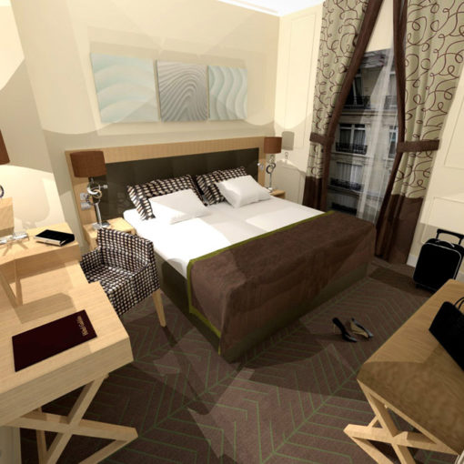 Moquette sur mesure, H^tel Galileo, Special