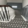 Stair runner, HEX Black & White