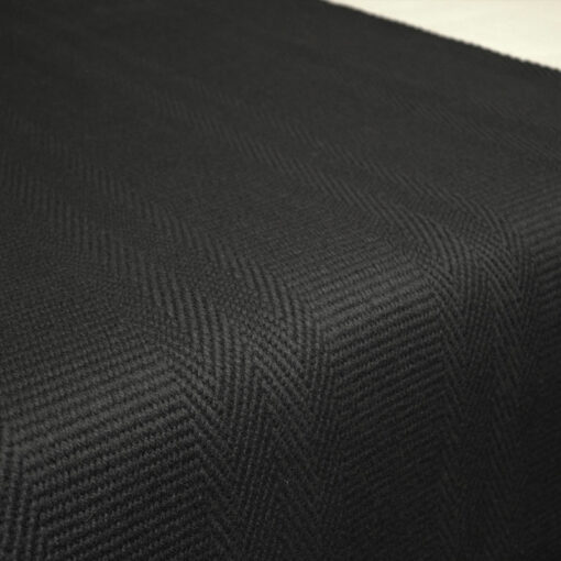 Tapis d'escalier tissé plat, KS07 Noir