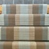 Tapis d'escalier 100% laine, Stripes Capri CA01 Atlantic Blue