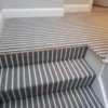 Tapis d'escalier tissé plat ZIP14 Nickel, 100% laine.